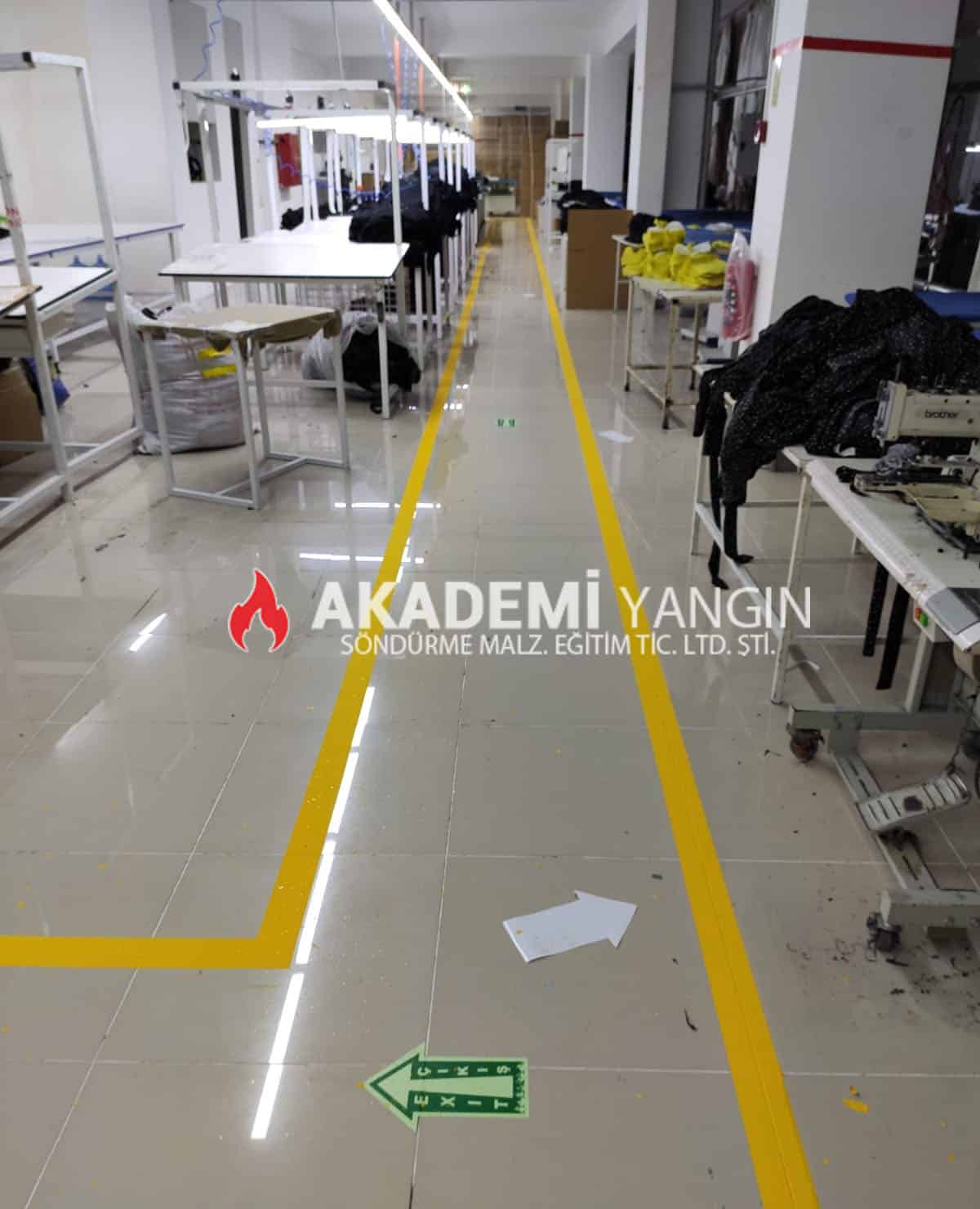 yol çizgi boyası