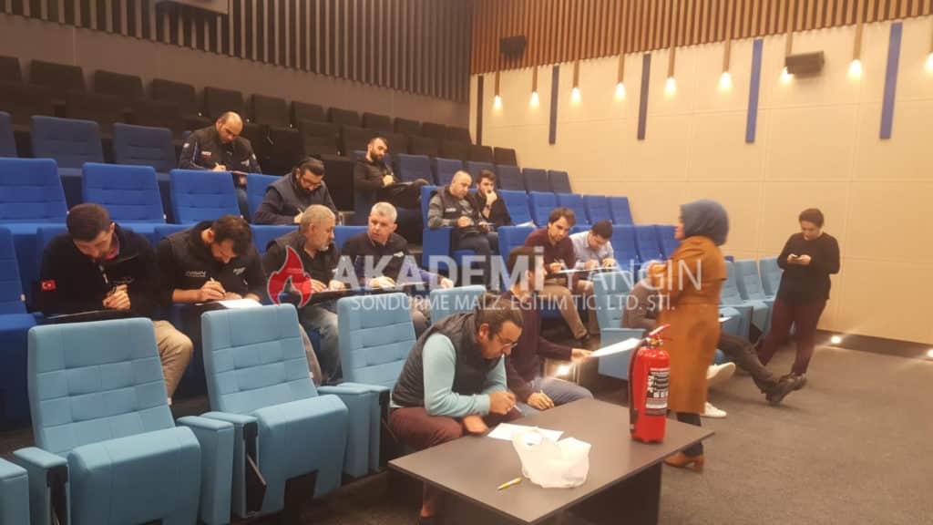Sertifikalı Yangın Eğitimi