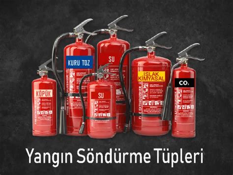 4 Kg Yangın Söndürme Tüpü Hakkında Bilgiler