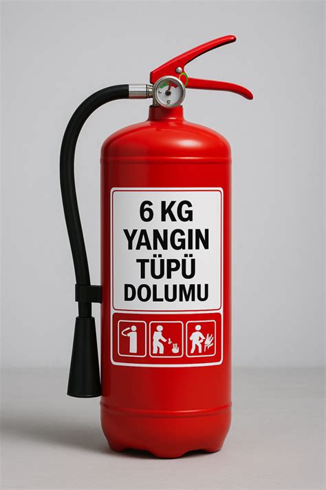 6 Kg Yangın Tüpü Neden Tercih Edilmeli?