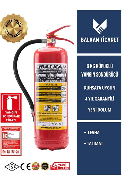 8 Kg Yangın Tüpü İle Yangın Anında Ne Yapmalıyız?