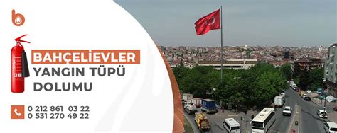 Bahçelievler’de Yangın Tüpü Dolumu Hizmetleri