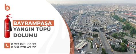 Bayrampaşa’da Yangın Tüpü Dolumu Yapan Yerler