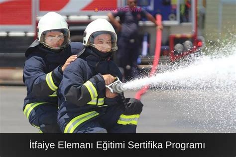 Bursa İtfaiye Yangın Eğitimi Sertifika Süreçleri