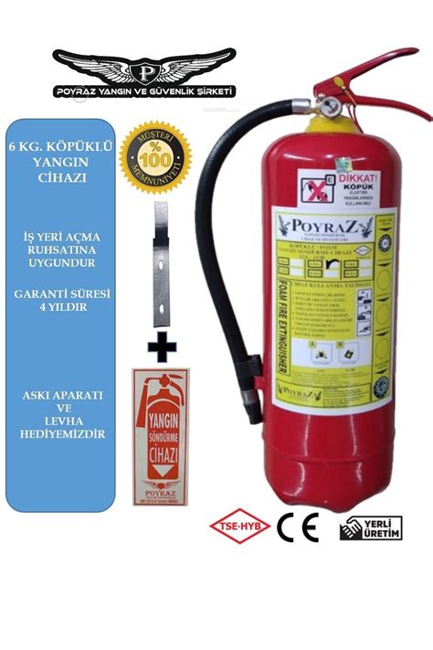 Eviniz İçin En Uygun Yangın Tüpü Seçimi