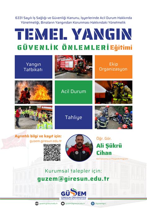Yangın Eğitimi Gebze’deki Eğitmenler Hakkında