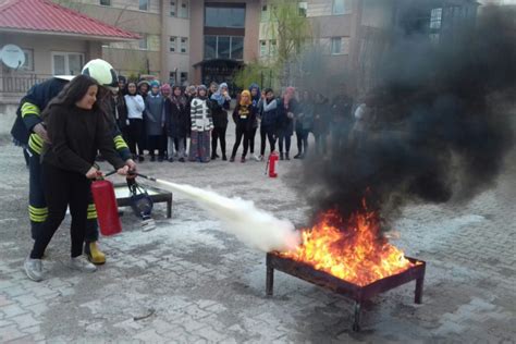 Yangın Eğitimi İle İlgili Projeler