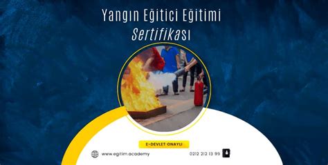 Yangın Eğitimi Sertifikası Geçerlilik Süresi