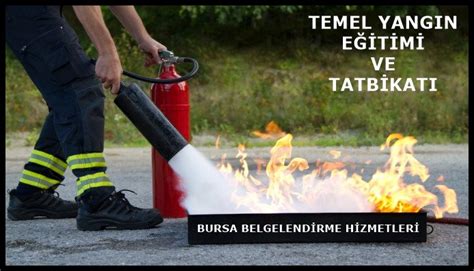 Yangın eğitimi sonrası belgelendirme süreçleri