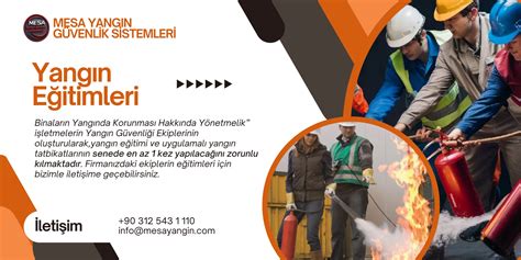 Yangın eğitimleri için doğru firmayı seçmek