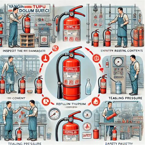 Yangın Tüpü Dolum İşleminin Aşamaları