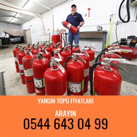 Yangın Tüpü Dolum Ücreti Ne Kadar?