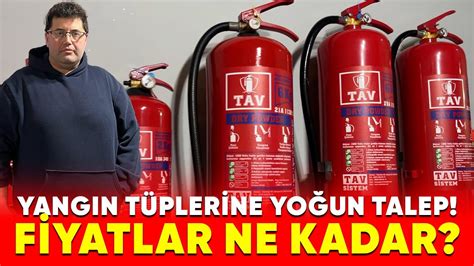 Yangın Tüpü Fiyatları: İstanbul’da Ne Kadar?