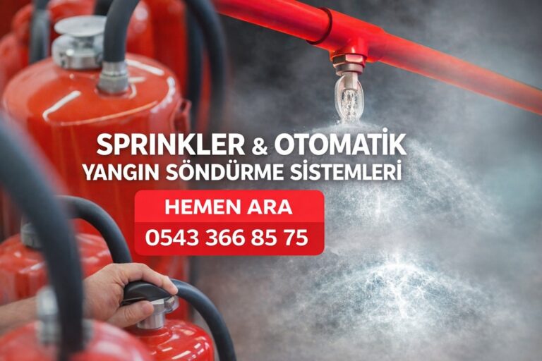 Sprinkler otomatik yangın söndürme sistemi – Akademi Yangın